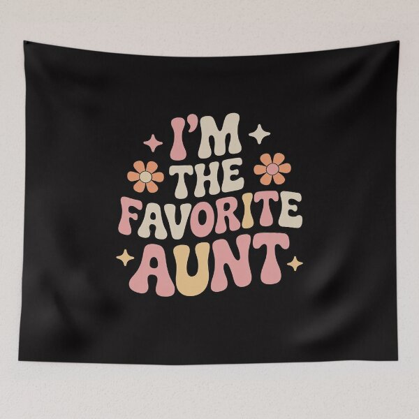 Item preview, I'm The Favorite Aunt Cute Newborn Family Mothers Day designed and sold by GalaFunny.