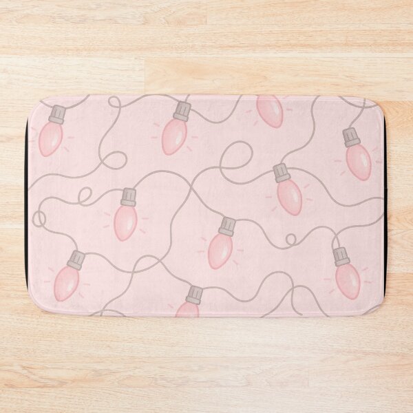 Item preview, Pink Christmas Light Pattern designed and sold by SassyArtistry.