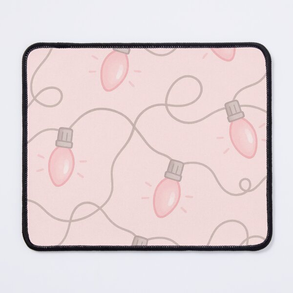 Item preview, Pink Christmas Light Pattern designed and sold by SassyArtistry.
