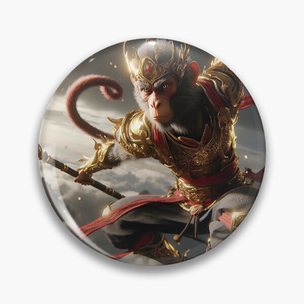 Item preview, Monkey King - Sun Wukong designed and sold by GalleryBrisArt.