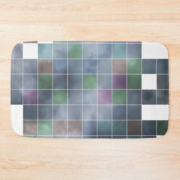 Item preview, clouds with colorful grid overlay designed and sold by meuliasshop.