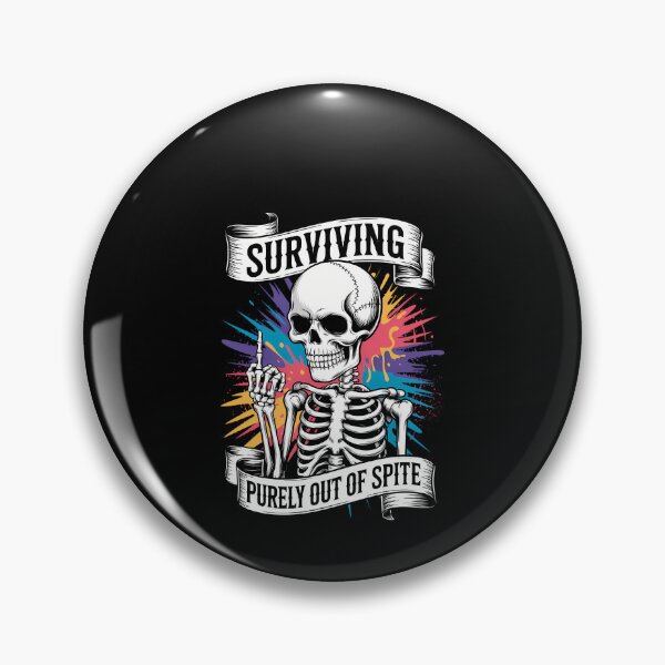 Item preview, Skeleton Funny Joke Anti Social designed and sold by SyncSusscess.