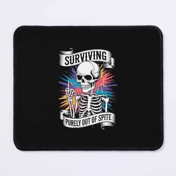 Item preview, Skeleton Funny Joke Anti Social designed and sold by SyncSusscess.