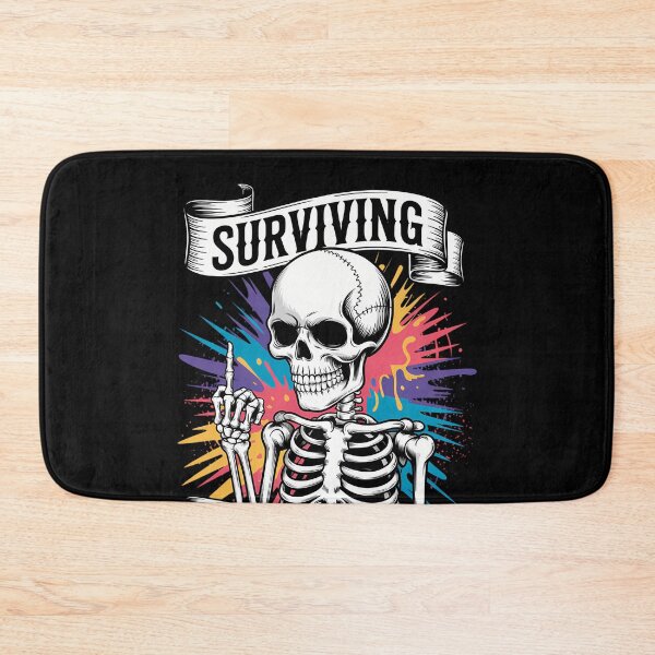 Item preview, Skeleton Funny Joke Anti Social designed and sold by SyncSusscess.
