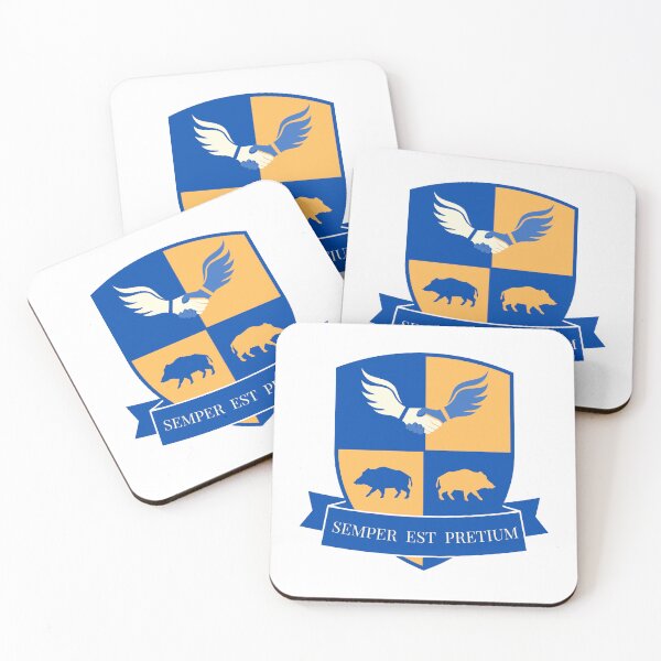 Item preview, The Ominous Family Crest  designed and sold by RoarCatReads.