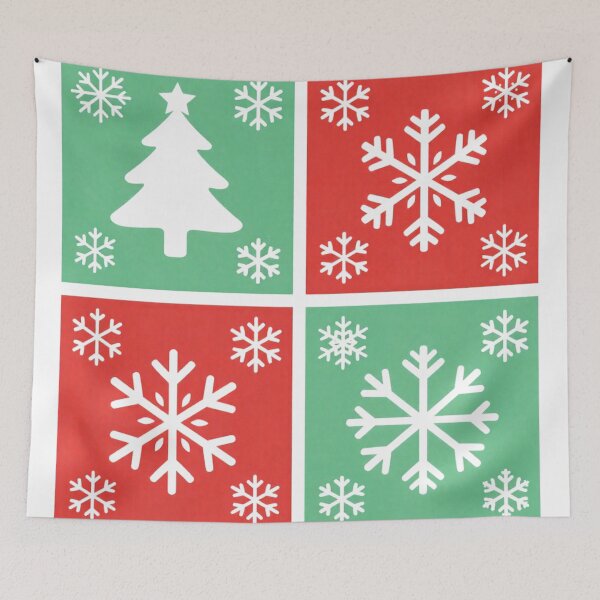 Item preview, retro christmas abstract   colorful  design designed and sold by SmashingDeals.