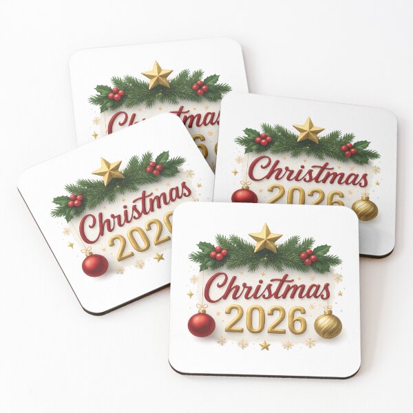 Item preview, Christmas 2026 Festive Holiday Design | Realistic Christmas Tree & Ornaments | Christmas Decor Graphic designed and sold by TayShopMT.