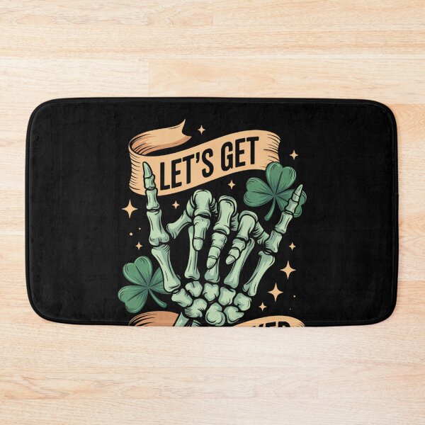 Item preview, Skeleton Hand Rock St Patricks Day designed and sold by SyncSusscess.