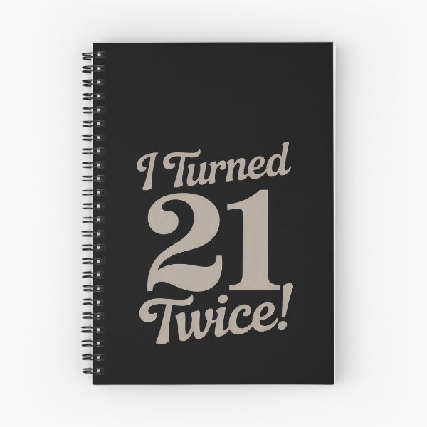 Item preview, I Turned 21 Twice! 42nd Birthday Gift Present designed and sold by RustsyMin.