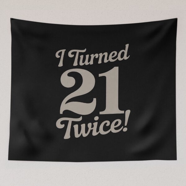 Item preview, I Turned 21 Twice! 42nd Birthday Gift Present designed and sold by RustsyMin.