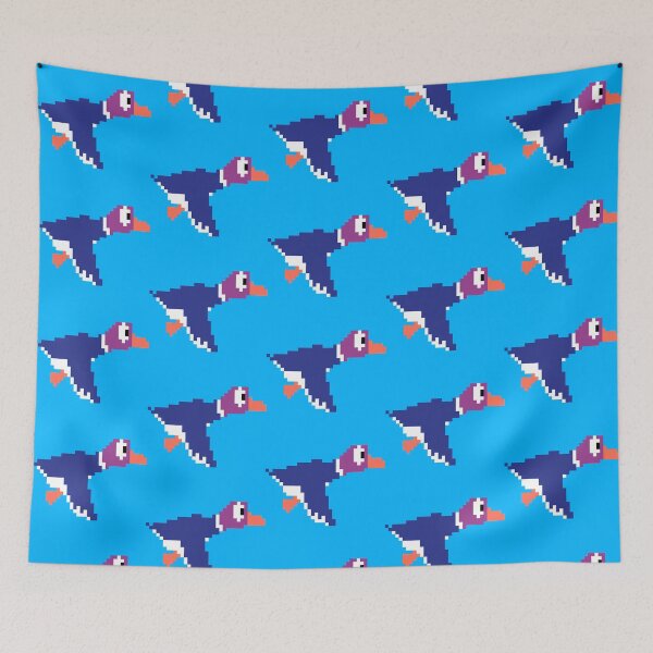 Item preview, Single Purple Headed Duck Flying - Right designed and sold by BlueSkyTheory.
