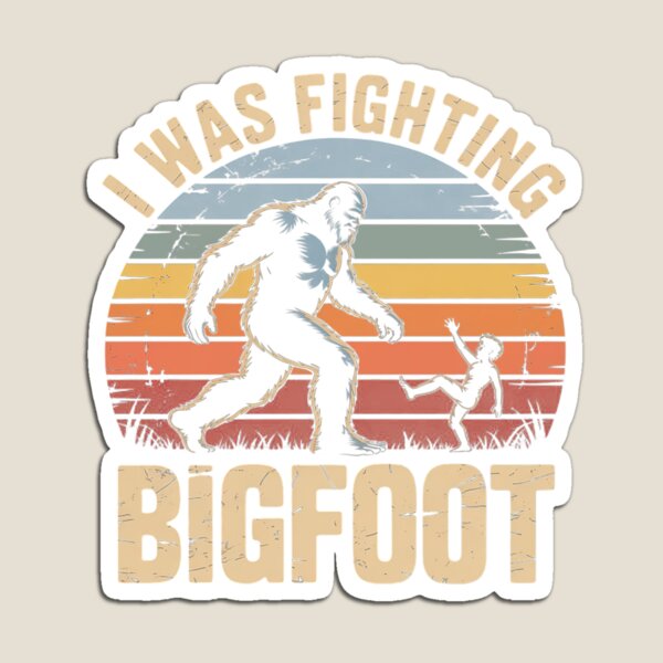 Item preview, I Was Fighting Bigfoot PWD Broken Leg Arm Wheelchair designed and sold by RustsyMin.