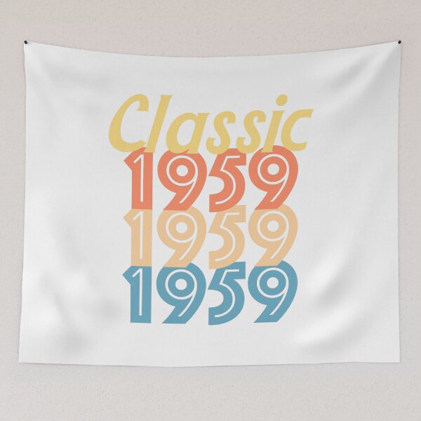 Item preview, Vintage RETRO 1959 birthday designed and sold by Mmastert.