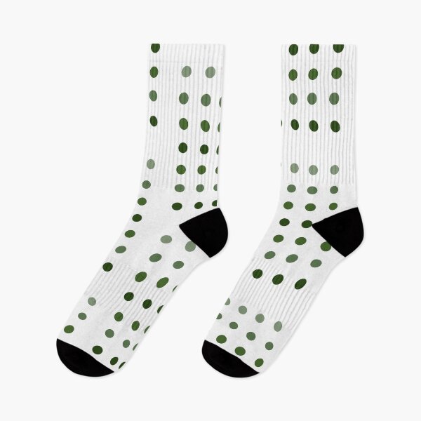 Item preview, Filas de lunares verdes designed and sold by PSCSCo.