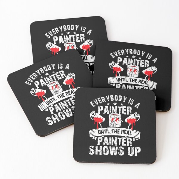 Item preview, Real Painter Shows Up Funny Painting Design designed and sold by AlanaKaren.