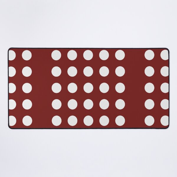 Item preview, White Polka Dots on Cranbery designed and sold by PSCSCo.