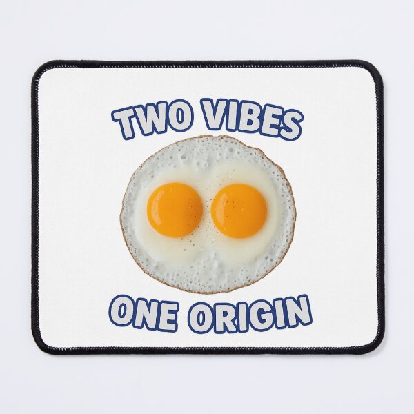 Item preview, Two Vibes One Origin – Twin Yolk Egg Concept Design designed and sold by Ranrajshop.