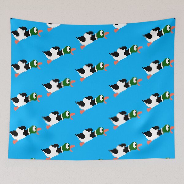 Item preview, Frantic Green Headed Duck Flying designed and sold by BlueSkyTheory.