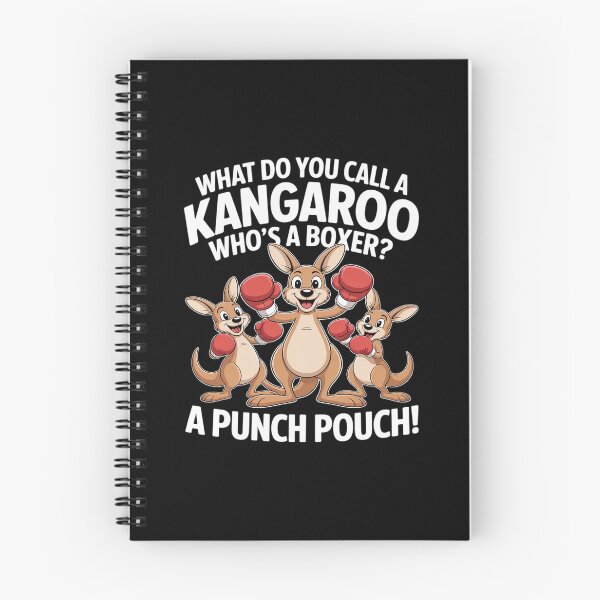 Item preview, What Do You Call A Kangaroo Who's A Boxer designed and sold by velltoons.