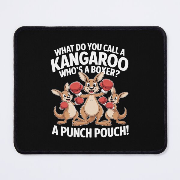 Item preview, What Do You Call A Kangaroo Who's A Boxer designed and sold by velltoons.