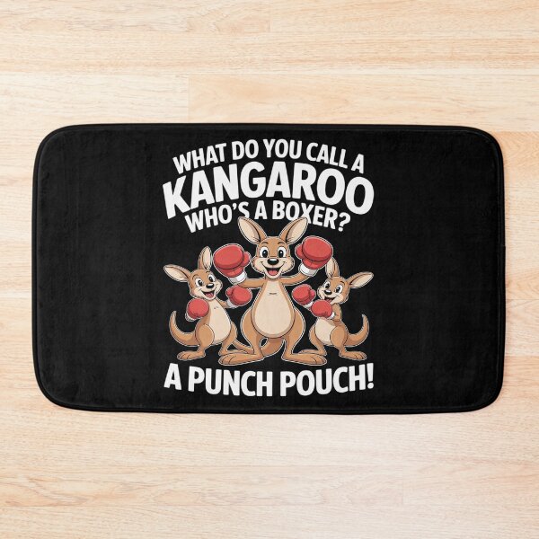 Item preview, What Do You Call A Kangaroo Who's A Boxer designed and sold by velltoons.