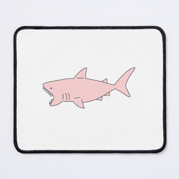 Item preview, Kawaii Angry Shark Pink designed and sold by HighlyAddictive.