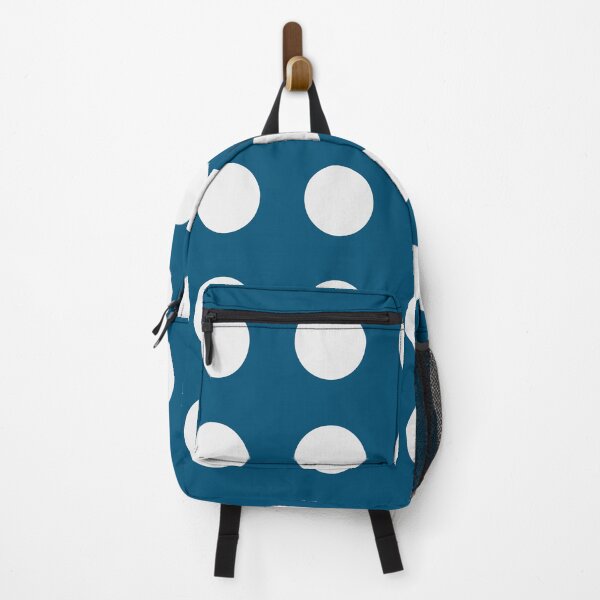 Item preview, White Polka Dots on Prussian Blue designed and sold by PSCSCo.