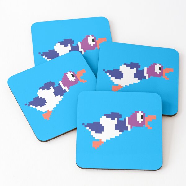 Item preview, Frantic Purple Headed Duck Flying designed and sold by BlueSkyTheory.