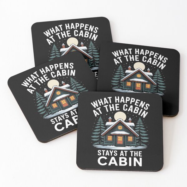 Item preview, What Happens at The Cabin Stays at The Cabin designed and sold by velltoons.