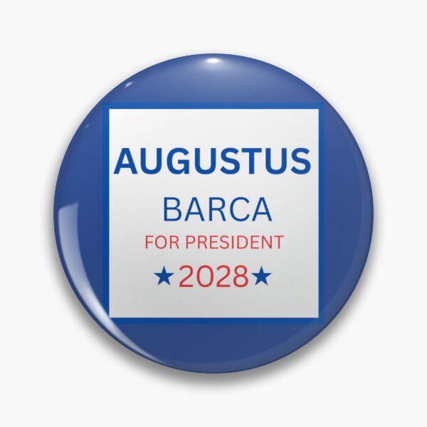 Item preview, Augustus / Barca For President 2028 - Red Rising themed political joke humor designed and sold by MorningDragon.