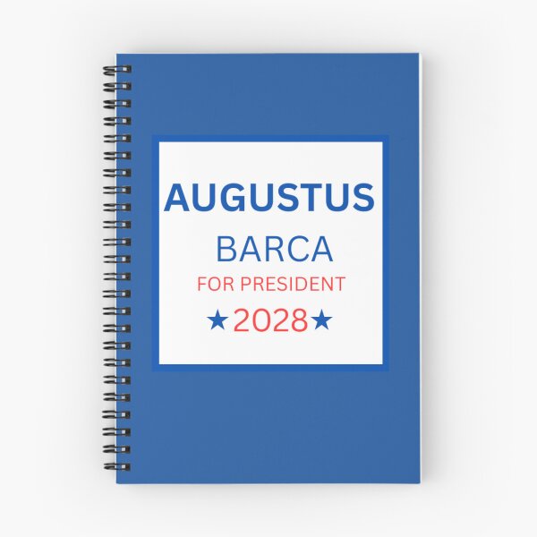 Item preview, Augustus / Barca For President 2028 - Red Rising themed political joke humor designed and sold by MorningDragon.