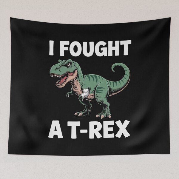 Item preview, I Fought A T-Rex Dino Broken Arm Recovery designed and sold by RustsyMin.