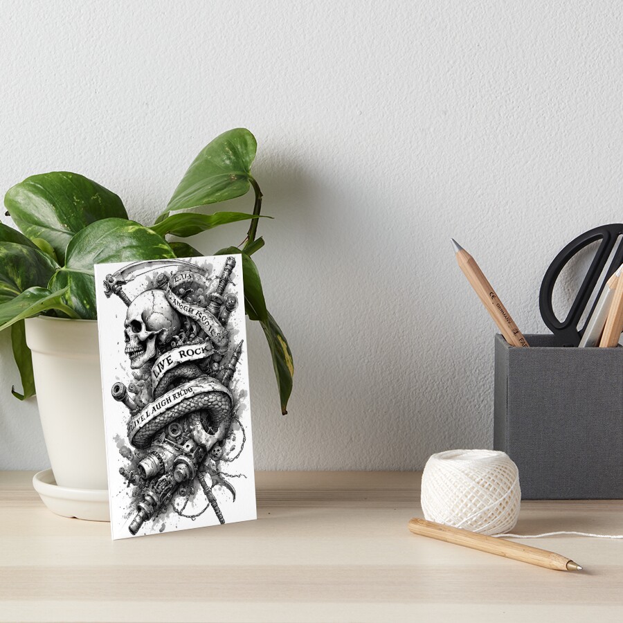Item preview, Art Board Print designed and sold by aliraweb.