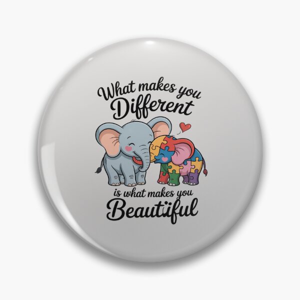 Item preview, What Makes You Different is What Makes You Beautiful Autism designed and sold by velltoons.