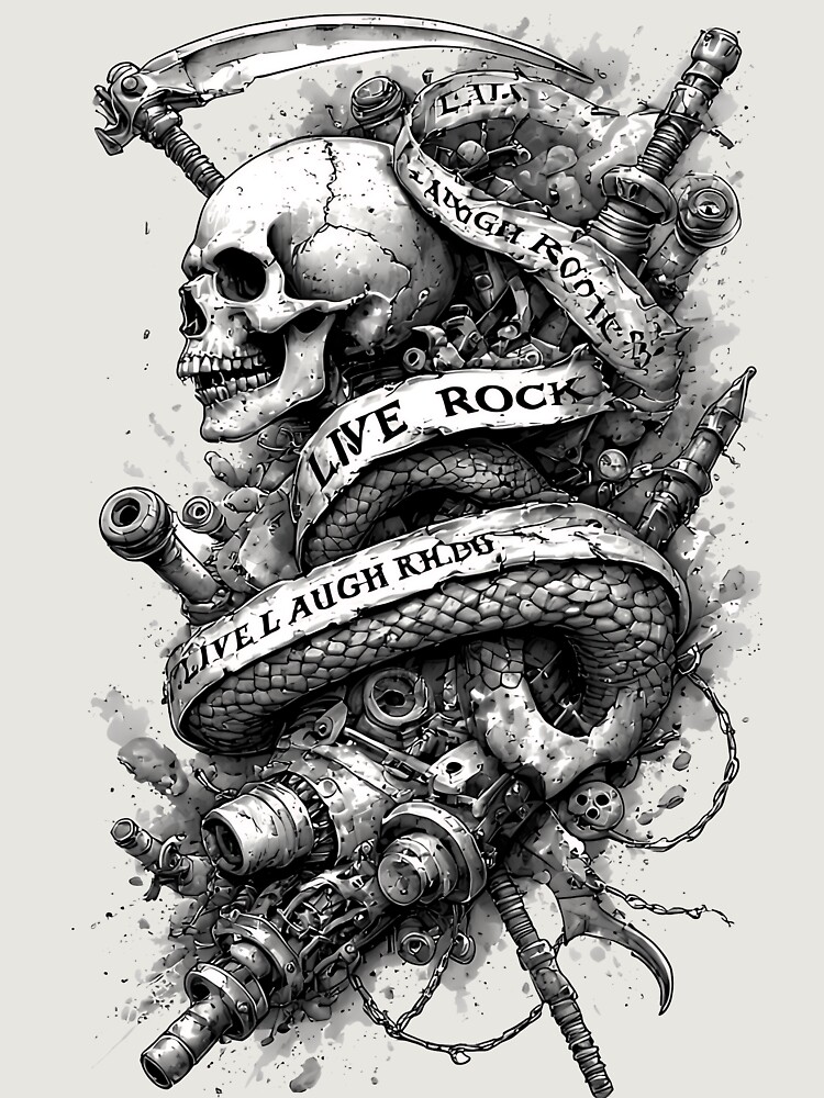 Thumbnail 6 of 6, Premium Oversized Sweatshirt, LIVE ROCK designed and sold by aliraweb.