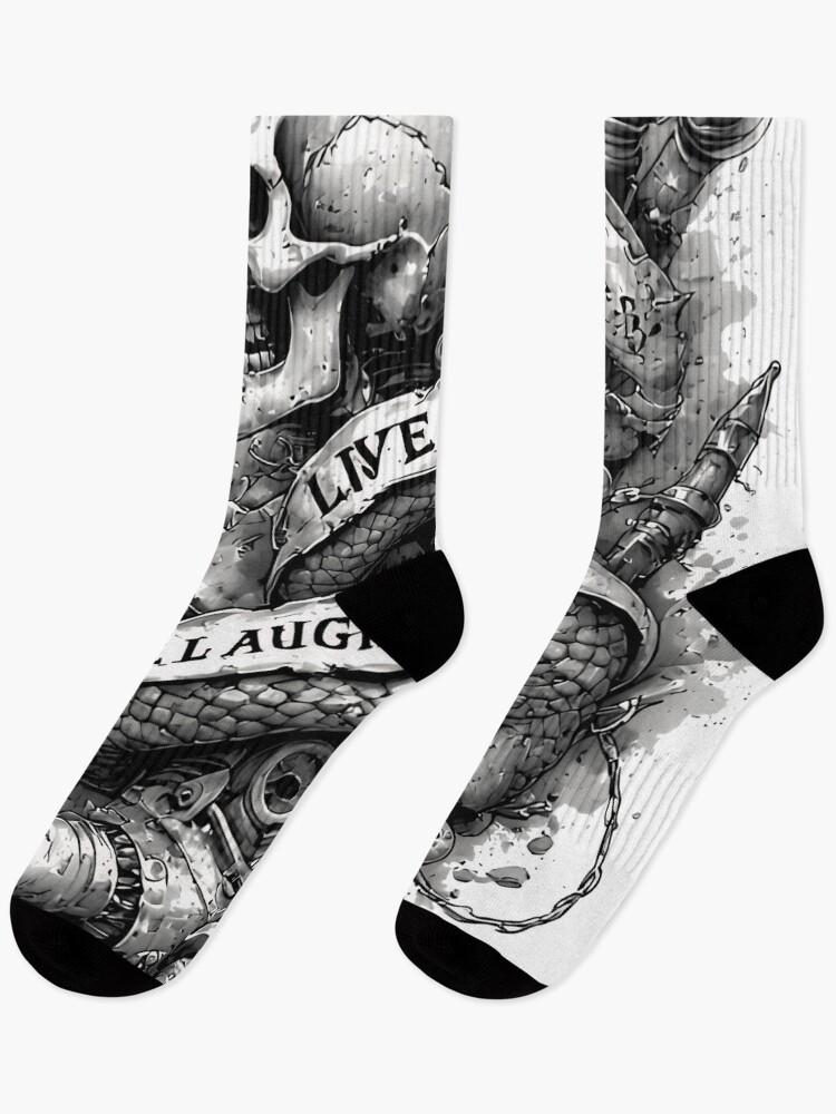 Thumbnail 1 of 5, Socks, LIVE ROCK designed and sold by aliraweb.