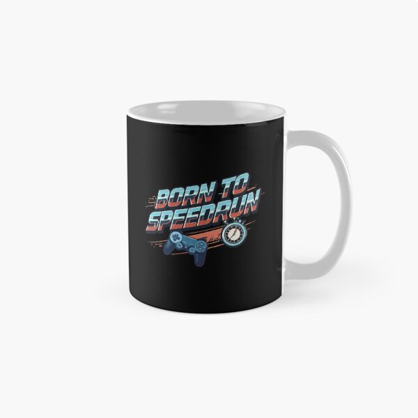 Item preview, Born To Speedrun Dynamic Gamer Controller & Timer Art designed and sold by PHRASEandSTYLE.