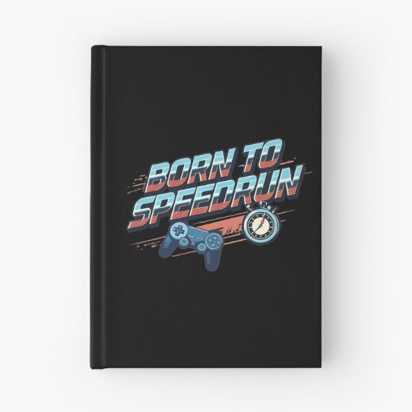 Item preview, Born To Speedrun Dynamic Gamer Controller & Timer Art designed and sold by PHRASEandSTYLE.