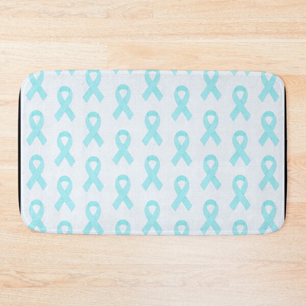 Item preview, Turquoise Awareness Ribbon Pattern designed and sold by SassyArtistry.