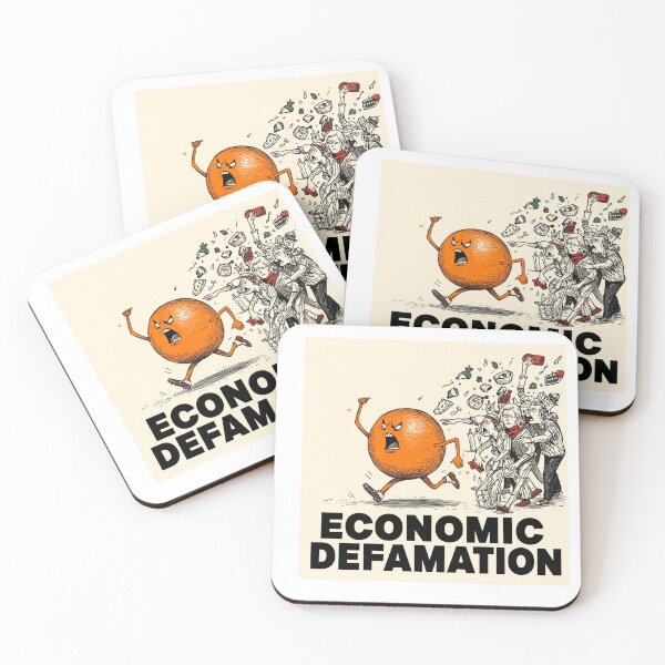 Item preview, The Angry Economy – A Satirical Inflation Illustration designed and sold by Totally Mood .