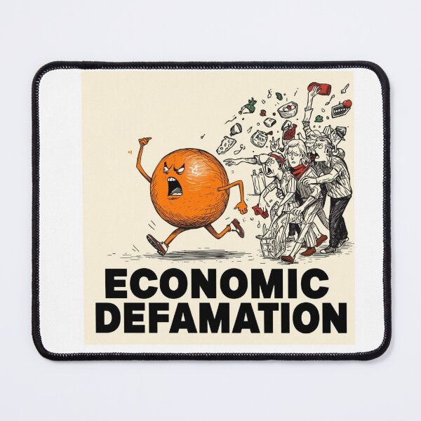 Item preview, The Angry Economy – A Satirical Inflation Illustration designed and sold by Totally Mood .