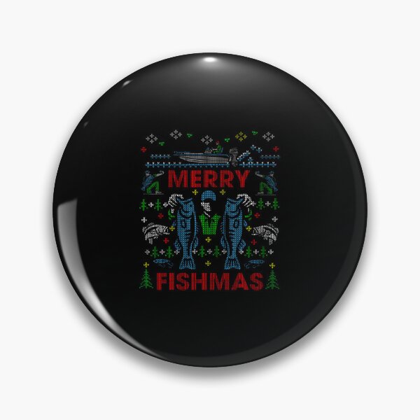 Item preview, Merry Fishmas Funny Fishing Ugly Christmas 	 Party designed and sold by DollieMichele.