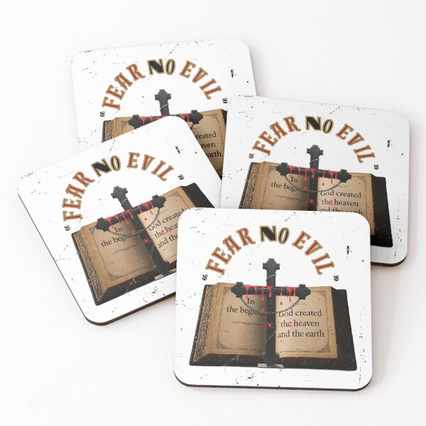 Item preview,  Fear No Evil | Gothic Bible Cross Grunge Christian Design. designed and sold by THEPLUGceoMERCH.