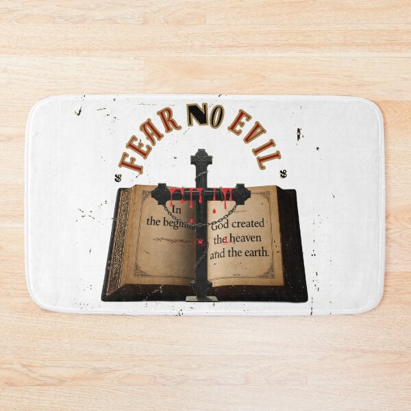 Item preview,  Fear No Evil | Gothic Bible Cross Grunge Christian Design. designed and sold by THEPLUGceoMERCH.