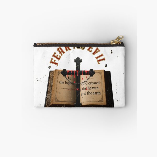 Item preview,  Fear No Evil | Gothic Bible Cross Grunge Christian Design. designed and sold by THEPLUGceoMERCH.