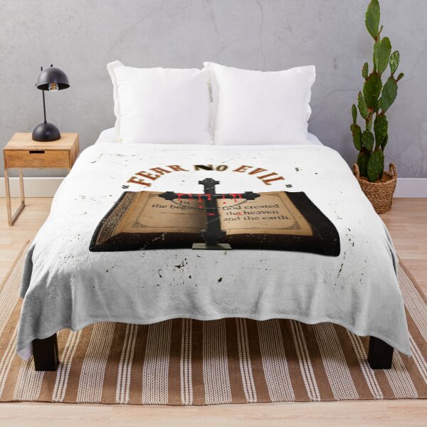 Item preview, Fear No Evil | Gothic Bible Cross Grunge Christian Design. designed and sold by THEPLUGceoMERCH.