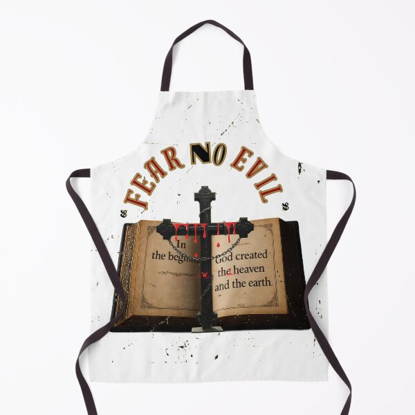 Item preview,  Fear No Evil | Gothic Bible Cross Grunge Christian Design. designed and sold by THEPLUGceoMERCH.