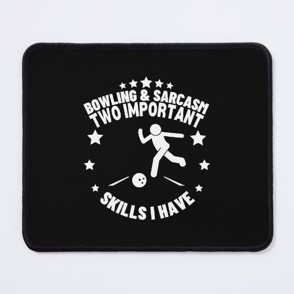 Item preview, Bowling And Sarcasm Bowler Funny Bowling designed and sold by SarahLeanne1.