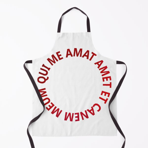 Item preview, QUI ME AMAT AMET ET CANEM MEUM designed and sold by PSCSCo.