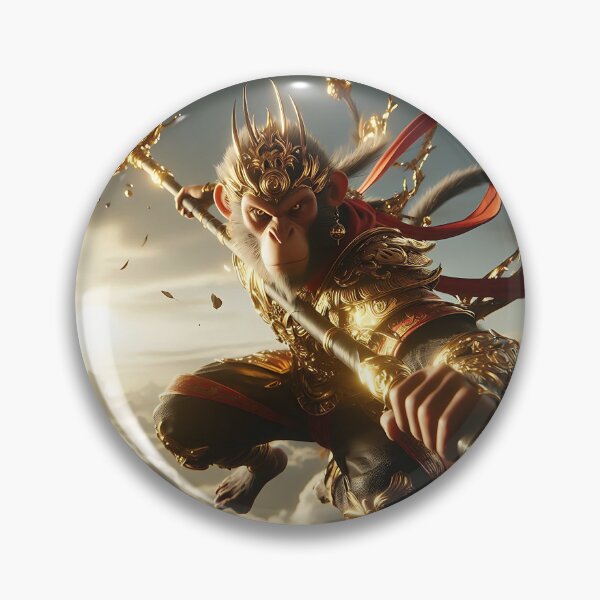 Item preview, Monkey King - Sun Wukong designed and sold by GalleryBrisArt.